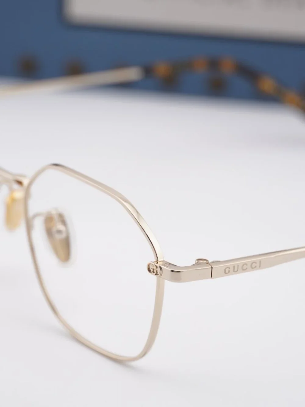Gucci GG1956OK 001 Square Eyeglasses 51mm - Gold